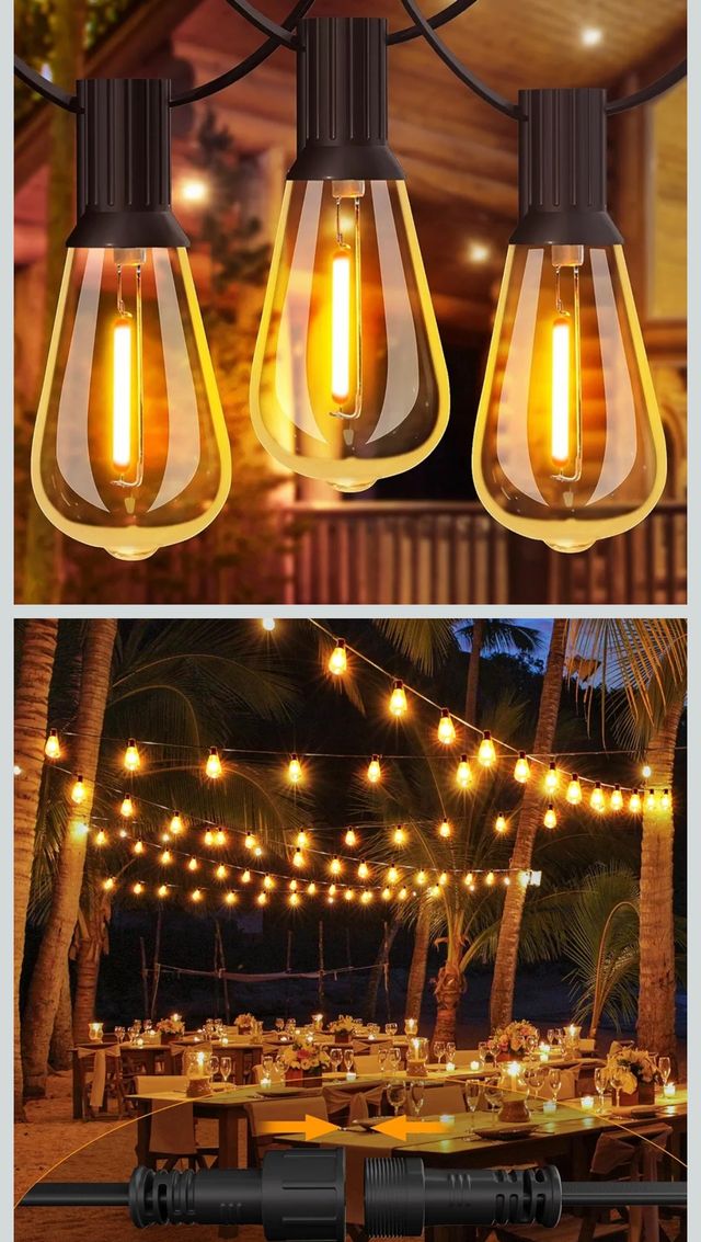 Guirnaldas Luces Exterior, 18 Metros