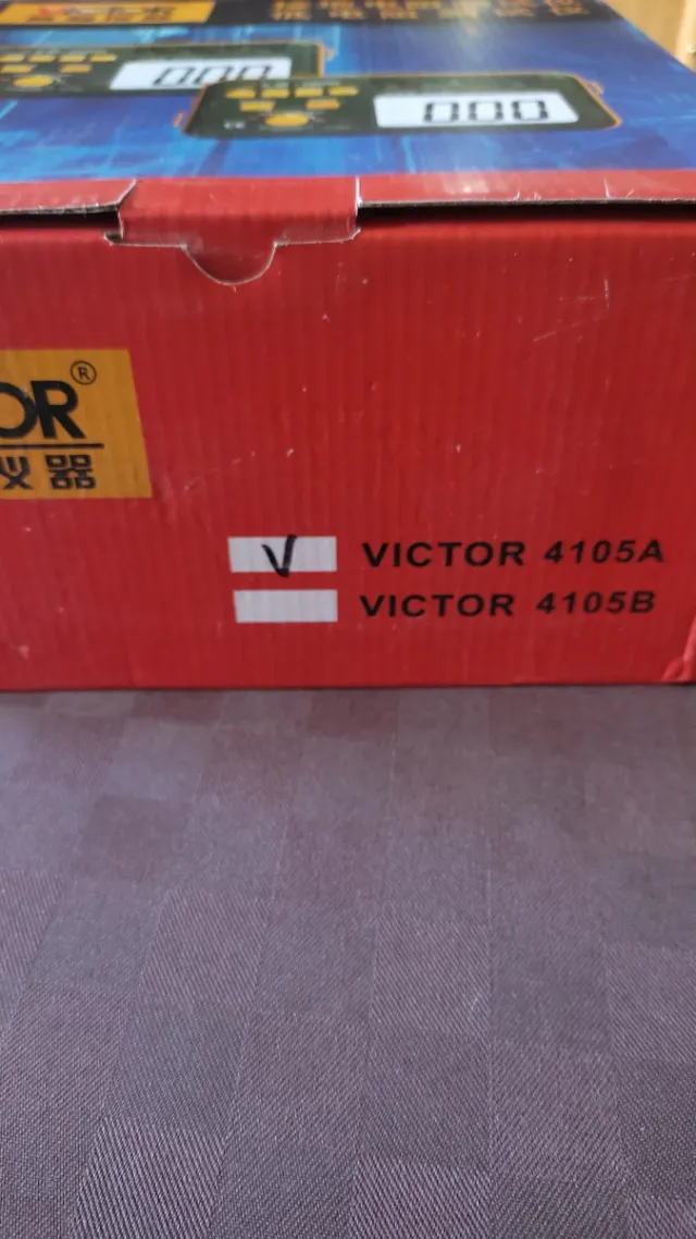 Telurómetro Victor 4105A Medidor Tierras