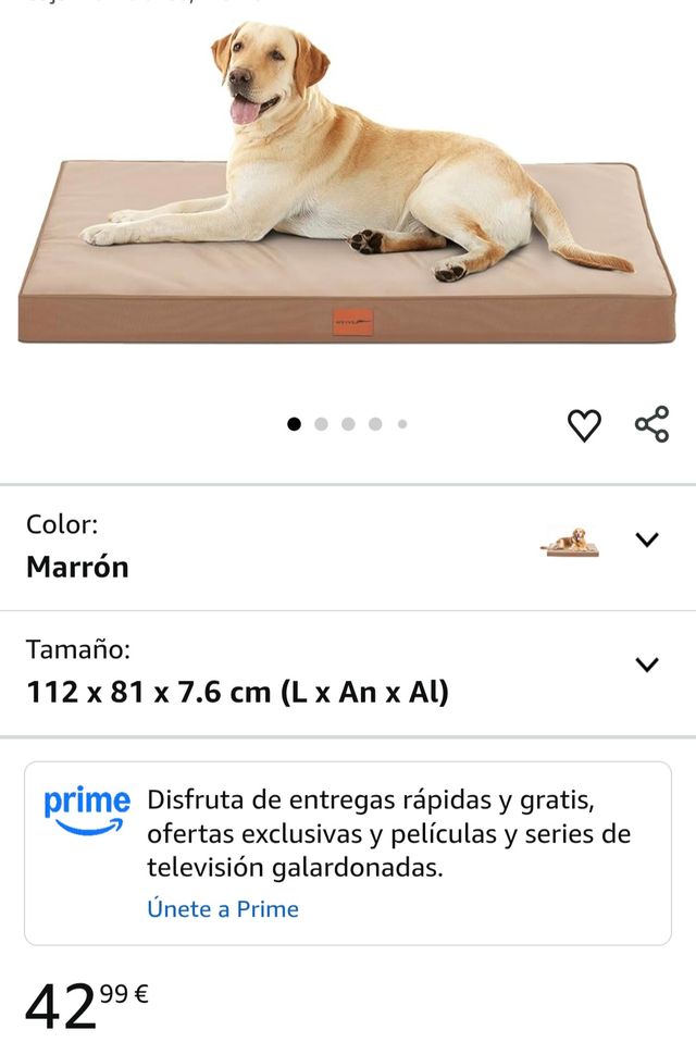 Cama para perro impermeable WAVVE