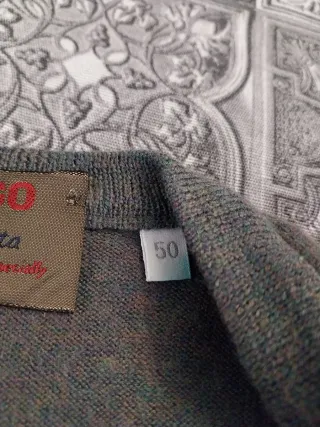 Gilet Rodrigo grigio/petrolio taglia M