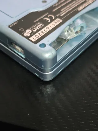 Carcasa original Gameboy Advance SP Azul