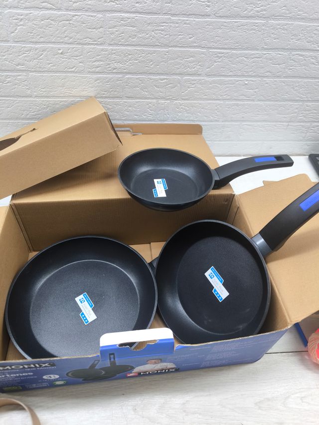 Set de 3 Sartenes, Aluminio sarten