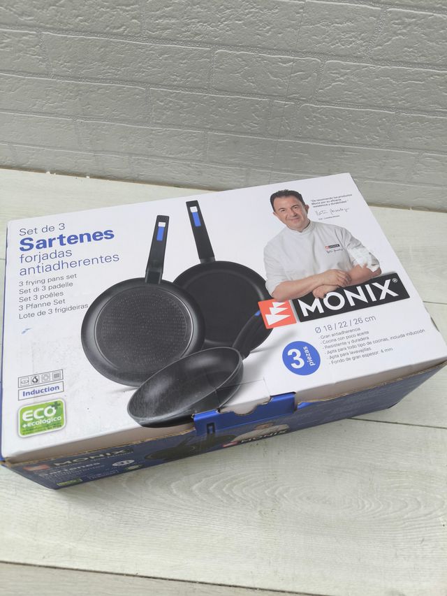 Set de 3 Sartenes, Aluminio sarten