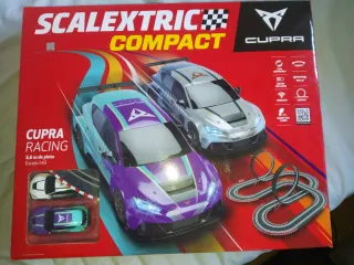 Scalextric Compact Cupra Racing usado 2 veces