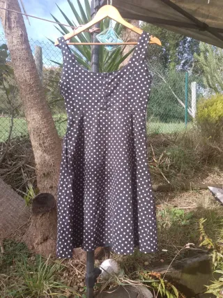 Abito vintage a pois