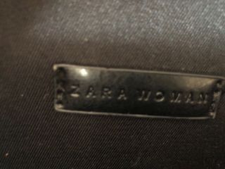 Bolso bombonera Zara piel serpiente