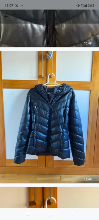 Abrigo deportivo Nike + abrigo Stradivarius