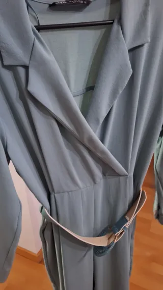 Mono Zara verde/turquesa talla S
