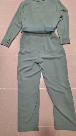 Mono Zara verde/turquesa talla S