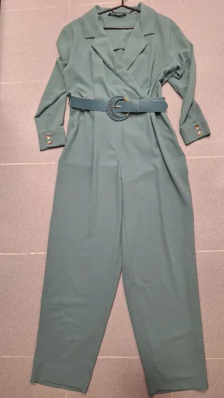 Mono Zara verde/turquesa talla S