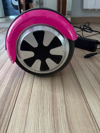 Hoverboard rosa con cargador