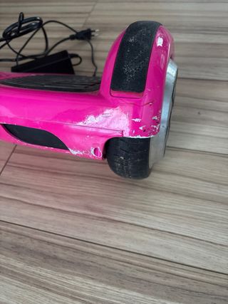 Hoverboard rosa con cargador