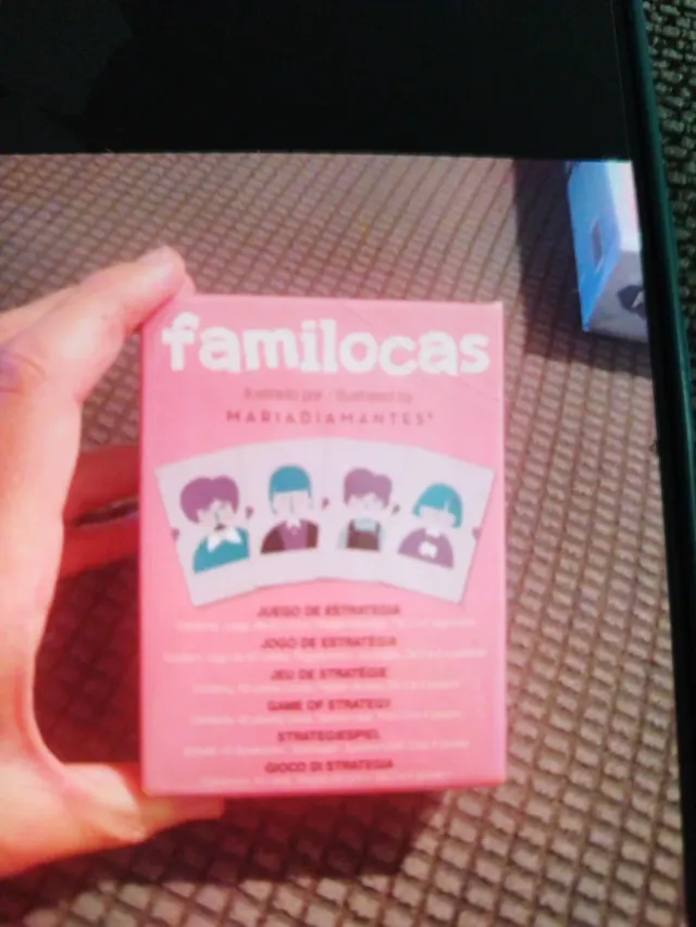 Juego de mesa Familocas