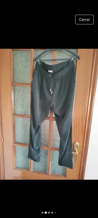 Pantalón negro verano talla M
