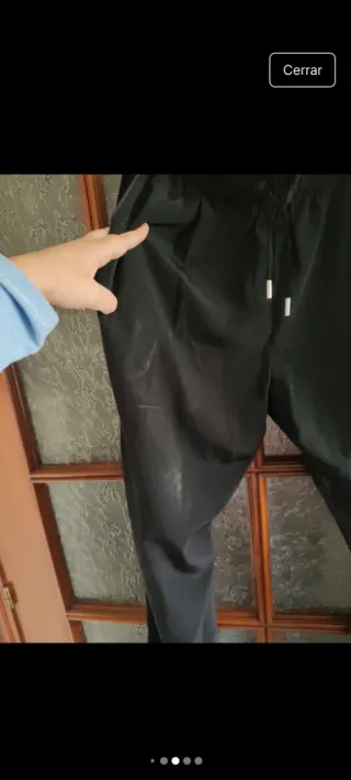 Pantalón negro verano talla M