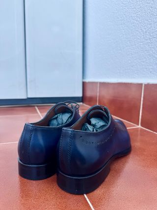 Zapatos de vestir hombre azul