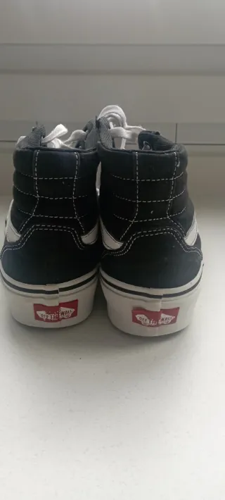 Zapatillas altas Vans, Negras Talla 37