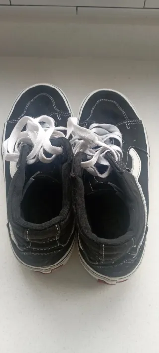 Zapatillas altas Vans, Negras Talla 37
