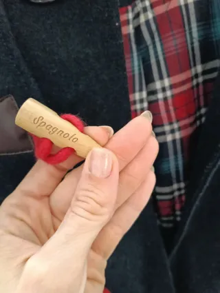 Abrigo Spagnolo Negro Hombre talla 50 de la firma