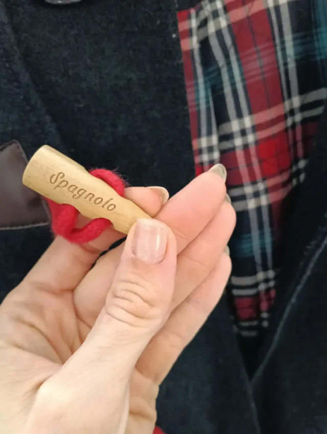 Abrigo Spagnolo Negro Hombre talla 50 de la firma