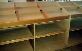 Expositor Frutería Madera Maciza