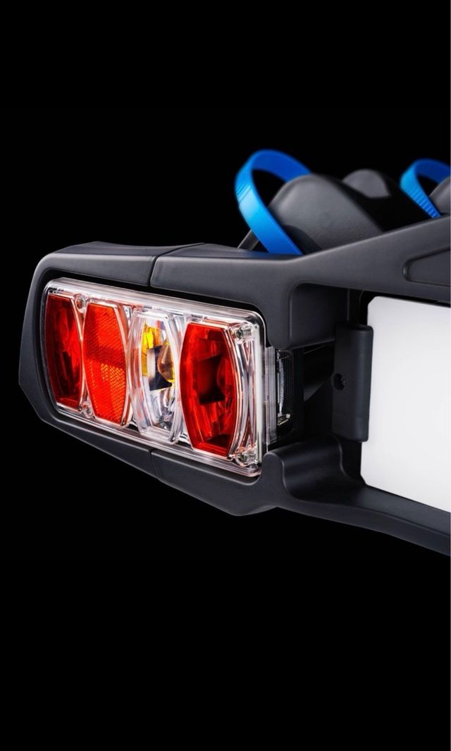 Portabicicletas bola remolque