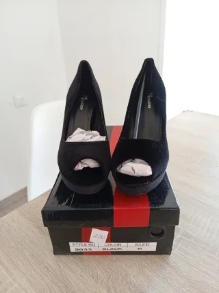 Sandalias Peep Toe Primavera Talla 40