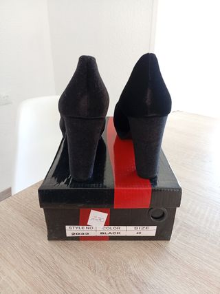 Sandalias Peep Toe Primavera Talla 40