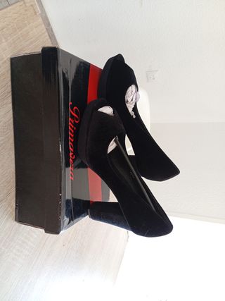 Sandalias Peep Toe Primavera Talla 40