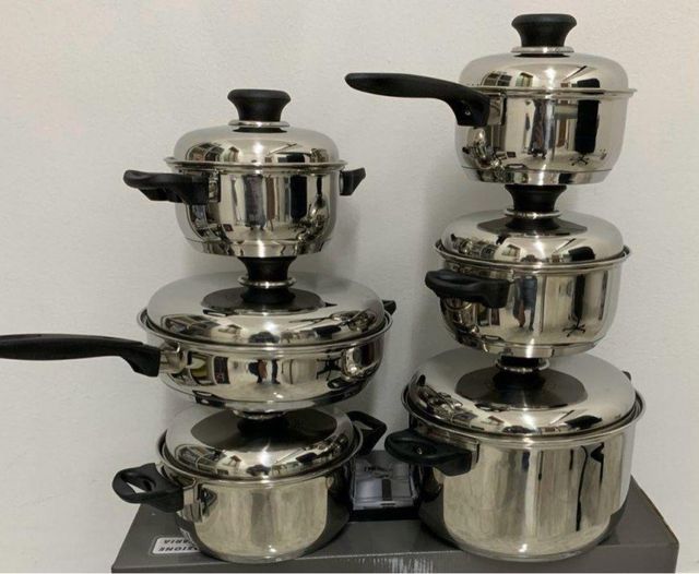 Batteria pentole acciaio inox