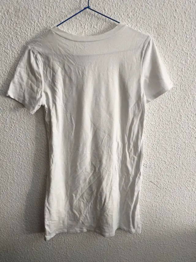 Vestido blanco con estampado