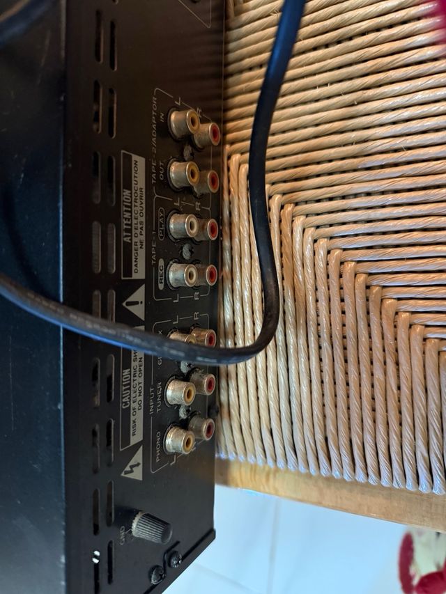 Amplificador Pioneer A-110 Negro