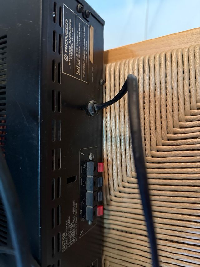 Amplificador Pioneer A-110 Negro