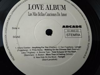 Vinilo Love Album - Las Más Bellas Canciones