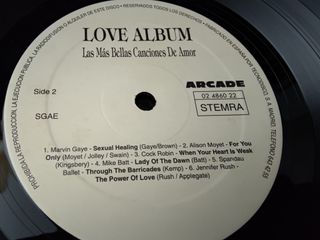 Vinilo Love Album - Las Más Bellas Canciones