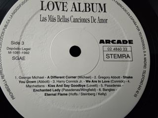 Vinilo Love Album - Las Más Bellas Canciones