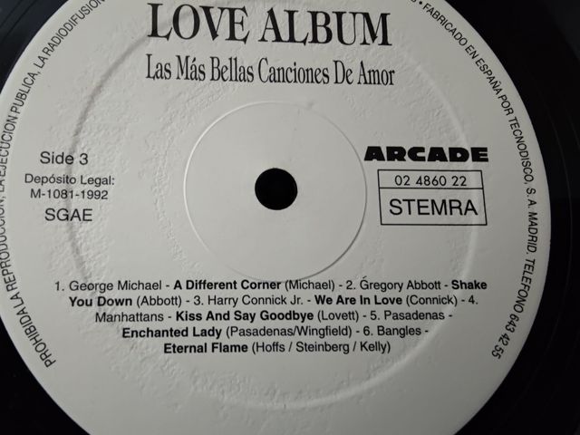 Vinilo Love Album - Las Más Bellas Canciones