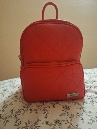 Mochila Hello Kitty Roja 50 Aniversario