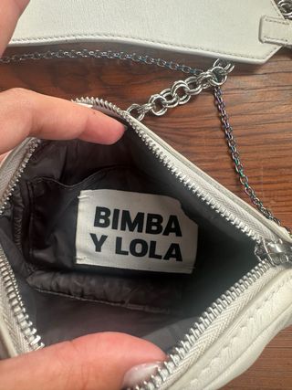 Bimba y Lola Edición Limitada Bolso Blanco