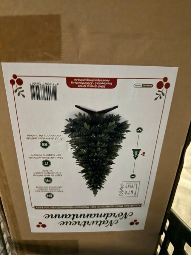 Árbol Navidad Artificial 180cm PURE LIVING