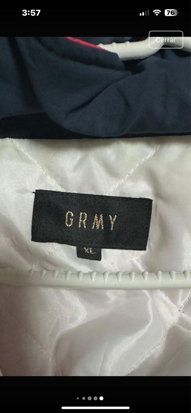 GRMY Chaquetón Rojo y Blanco