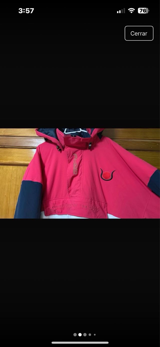 GRMY Chaquetón Rojo y Blanco