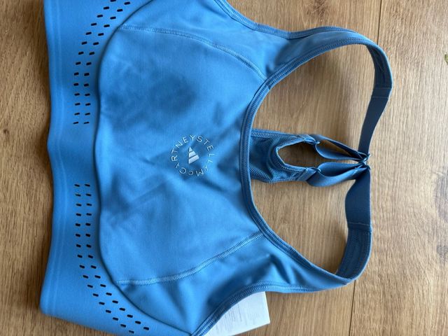 Sujetador deportivo Adidas by Stella McCartney azu