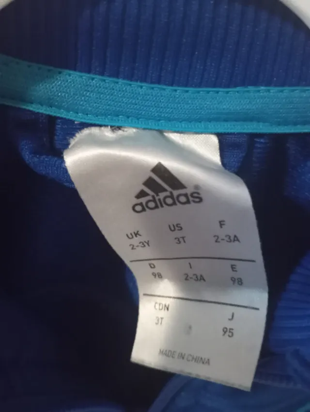 Chaqueta Adidas niño 2-3 años