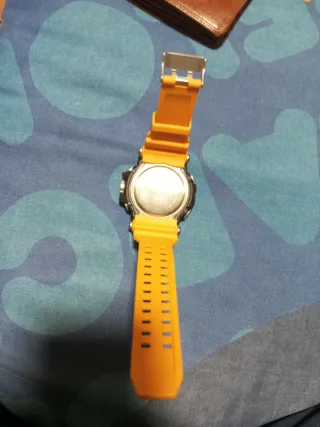 Reloj SMAEL Negro y Naranja