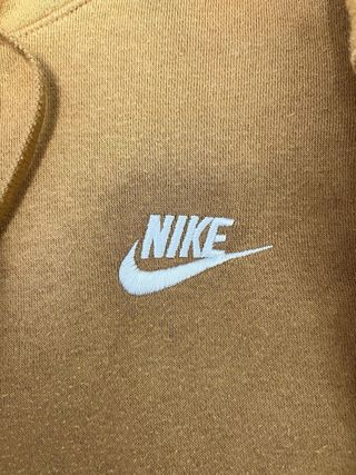 Sudadera Nike Logo Bordado Marrón