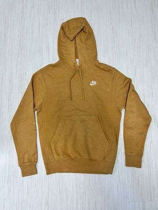 Sudadera Nike Logo Bordado Marrón