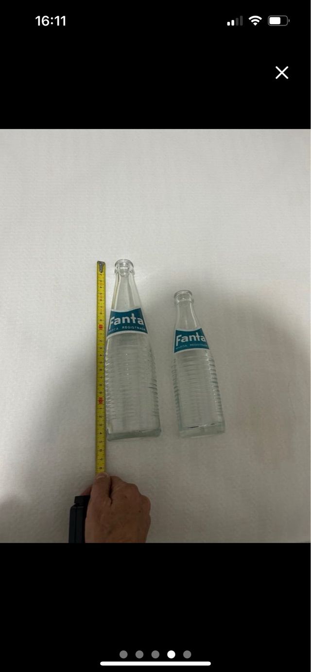 2 Bottiglie Antiche Fanta