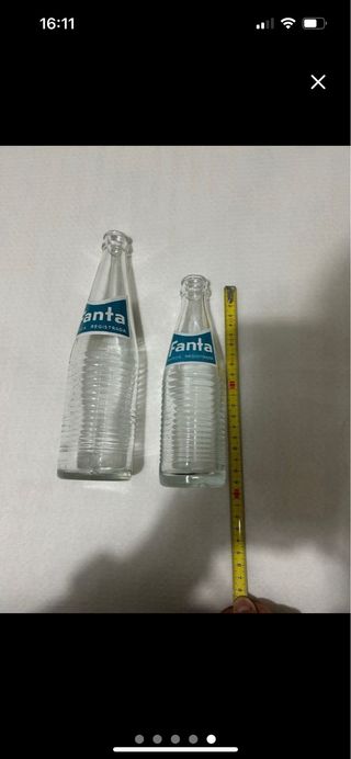 2 Bottiglie Antiche Fanta