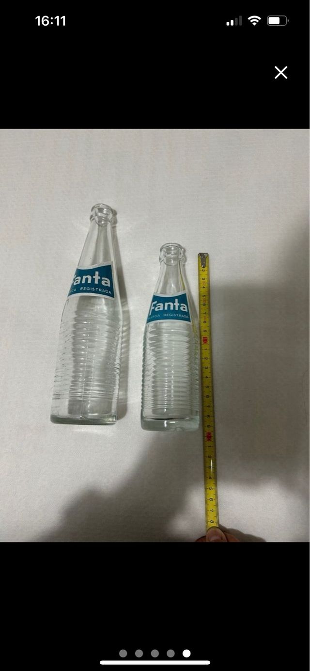 2 Bottiglie Antiche Fanta